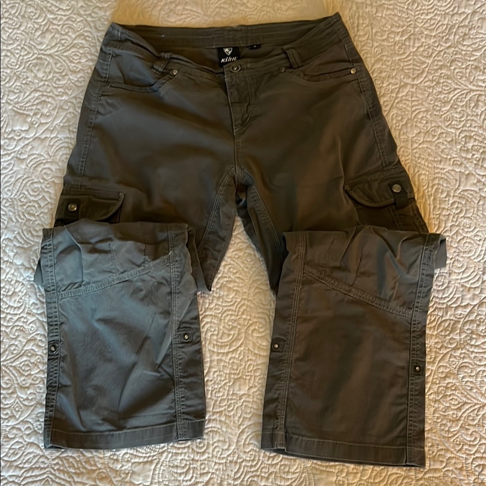 KÜHL Gray Outdoor Cargo Pants